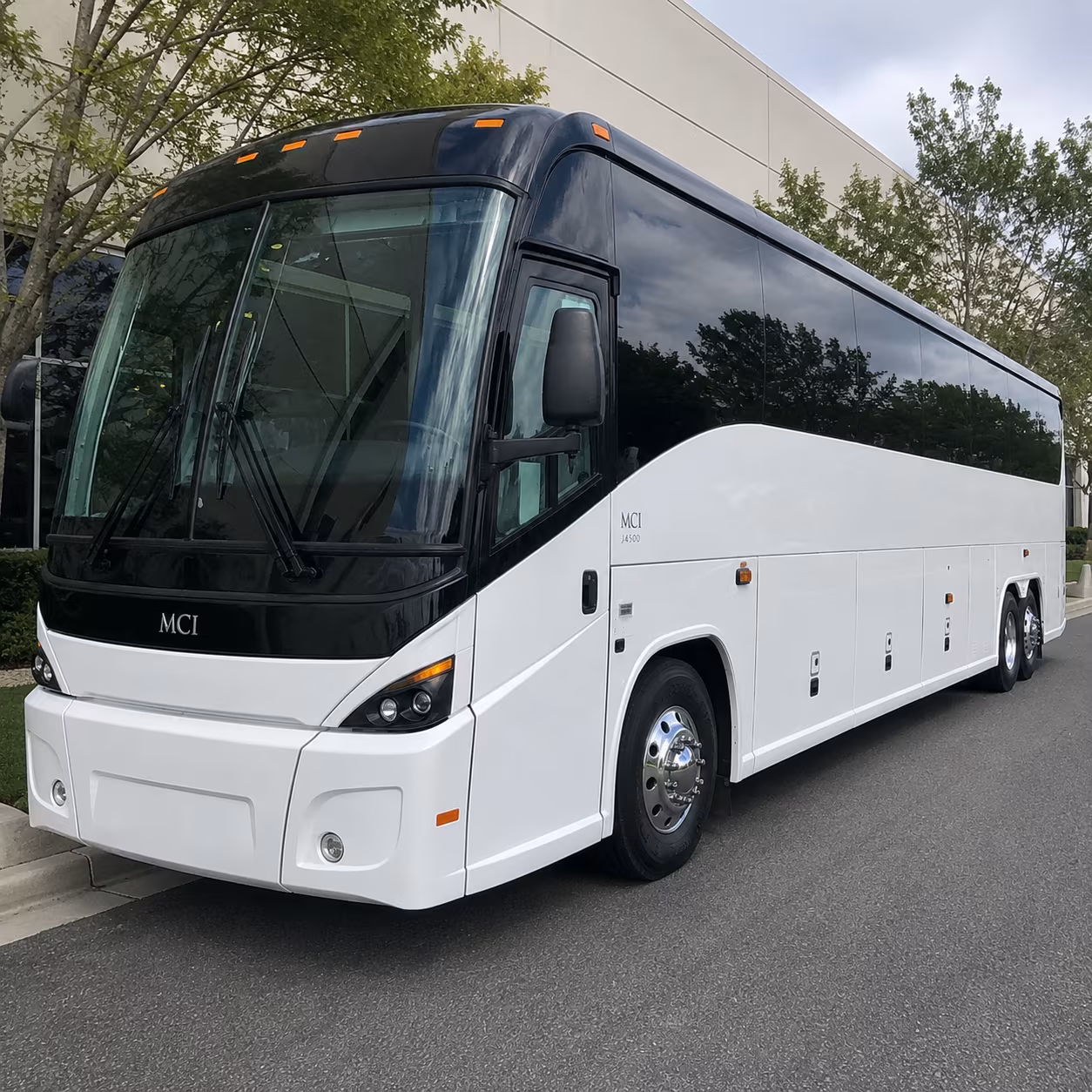 crew buses for petrochemical and refinery workers heading to freeport and the brazosport area