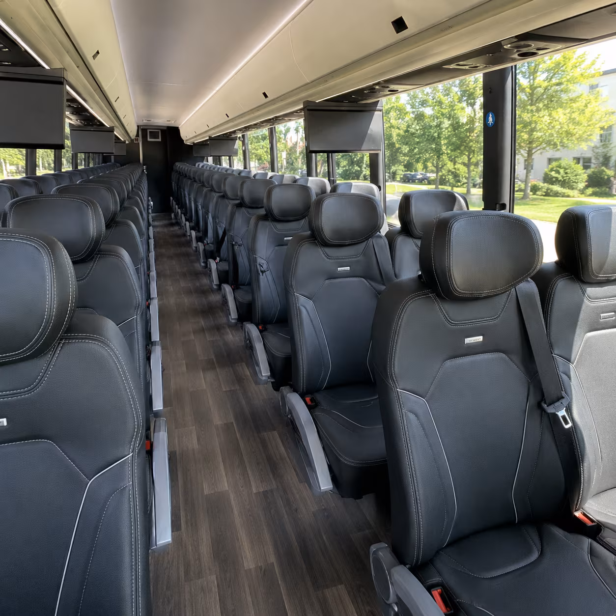 pearland bus rental service area