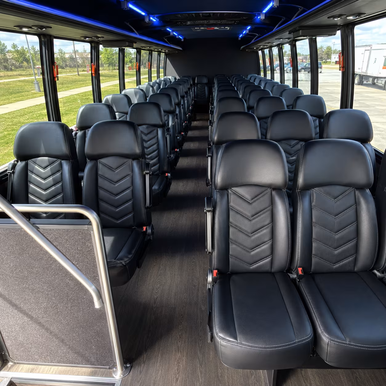 pearland employee transportation onboard seating