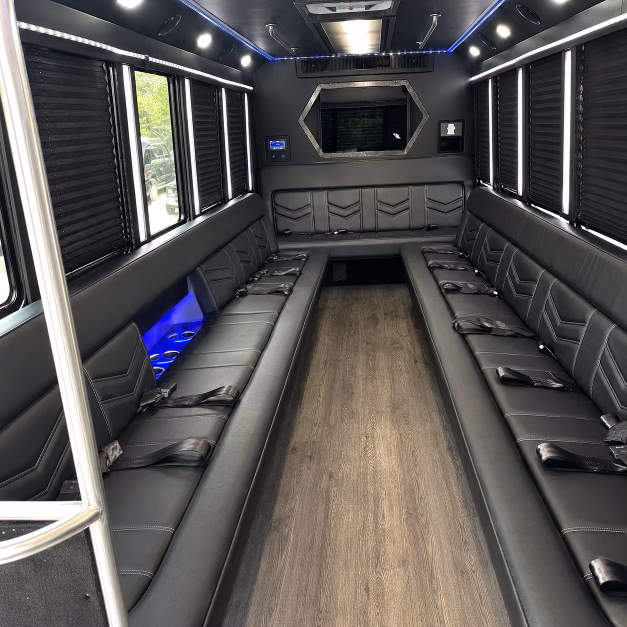 pearland sporting event party bus rental
